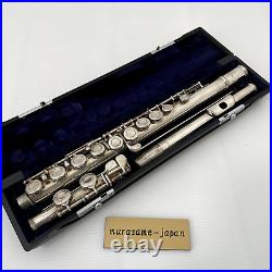 YAMAHA YFL-31 Sterling Silver Flute Head Tube Flute with hardcase Free shipping
