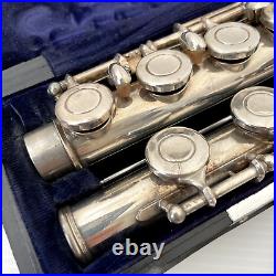 YAMAHA YFL-31 Sterling Silver Flute Head Tube Flute with hardcase Free shipping