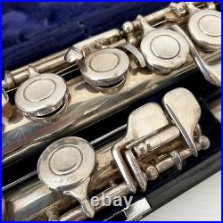 YAMAHA YFL-31 Sterling Silver Flute Head Tube Flute with hardcase Free shipping