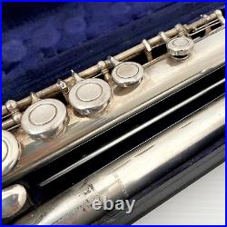 YAMAHA YFL-31 Sterling Silver Flute Head Tube Flute with hardcase Free shipping