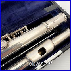 YAMAHA YFL-31 Sterling Silver Flute Head Tube Flute with hardcase Free shipping