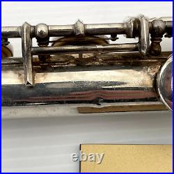 YAMAHA YFL-31 Sterling Silver Flute Head Tube Flute with hardcase Free shipping