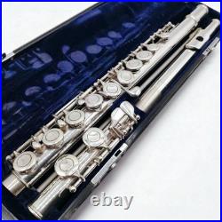 YAMAHA YFL-31 Sterling Silver Flute Head Tube Flute with hardcase Japan YAMAHA YFL-31 Sterling Silver Flute Head Tube Flute with hardcase Japan