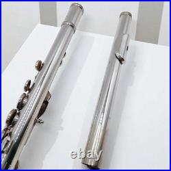 YAMAHA YFL-31 Sterling Silver Flute Head Tube Flute with hardcase Japan YAMAHA YFL-31 Sterling Silver Flute Head Tube Flute with hardcase Japan