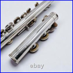 YAMAHA YFL-31 Sterling Silver Flute Head Tube Flute with hardcase Japan YAMAHA YFL-31 Sterling Silver Flute Head Tube Flute with hardcase Japan
