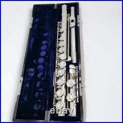 YAMAHA YFL-31 Sterling Silver Flute Head Tube Flute with hardcase Japan YAMAHA YFL-31 Sterling Silver Flute Head Tube Flute with hardcase Japan