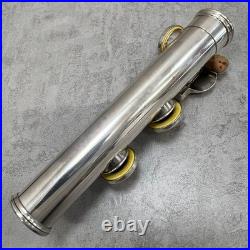 YAMAHA YFL-351S Flute E-Mechanism Offset Covered Keys Used With Hard Case