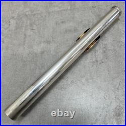 YAMAHA YFL-351S Flute E-Mechanism Offset Covered Keys Used With Hard Case