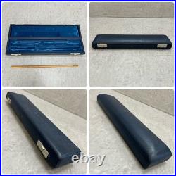 YAMAHA YFL-351S Flute E-Mechanism Offset Covered Keys Used With Hard Case