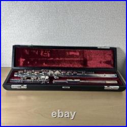 YAMAHA YFL-351 Flute Silver Plated E mechanism Used with Hard Case Soft Case YAMAHA YFL-351 Flute Silver Plated E mechanism Used with Hard Case Soft Case