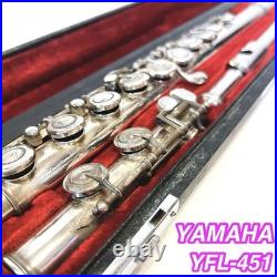 YAMAHA YFL-451 Flute Yamaha, Silver YAMAHA YFL-451 Flute Yamaha, Silver