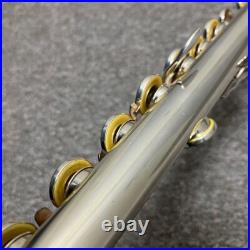 YAMAHA YFL-514 Flute silver 925 EC head with Hard case included Used Japan YAMAHA YFL-514 Flute silver 925 EC head with Hard case included Used Japan