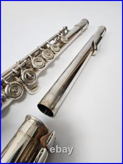YAMAHA YFL-514 Flute silver with Case Musical Instruments
