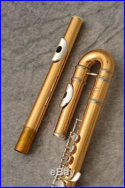 YAMAHA YFL-A421 Used Alto Flute in G Free Shipping