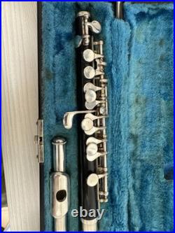 YAMAHA YPC-31 Piccolo Closed Hole Grenadilla Wood Nickel Silver Plated Black YAMAHA YPC-31 Piccolo Closed Hole Grenadilla Wood Nickel Silver Plated Black