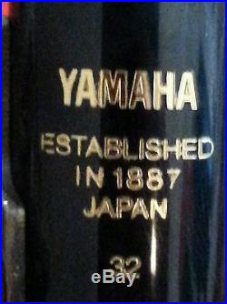 YAMAHA YPC-32 PICCOLOORIGINAL CASECLEANING RODMANUAL