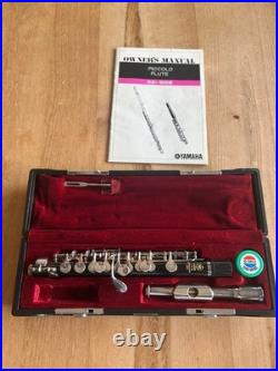 YAMAHA YPC-32 Piccolo ABS resin Body Used with Hard case