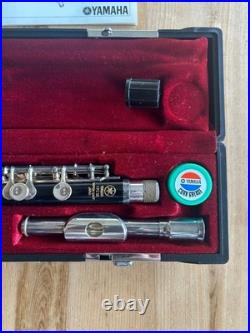 YAMAHA YPC-32 Piccolo ABS resin Body Used with Hard case