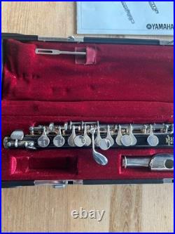 YAMAHA YPC-32 Piccolo ABS resin Body Used with Hard case