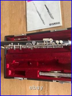 YAMAHA YPC-32 Piccolo ABS resin Body Used with Hard case