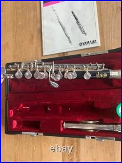YAMAHA YPC-32 Piccolo ABS resin Body Used with Hard case