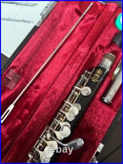 YAMAHA YPC-32 Piccolo ABS resin Body Used with Hard case