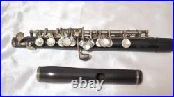 YAMAHA YPC-61 Piccolo Flute Grenadilla Wood with Case Operation confirmed