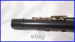 YAMAHA YPC-61 Piccolo Flute Grenadilla Wood with Case Operation confirmed
