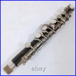 YAMAHA YPC-61 Piccolo Japan Grenadilla Wood Custom Metal Headjoint Case Used