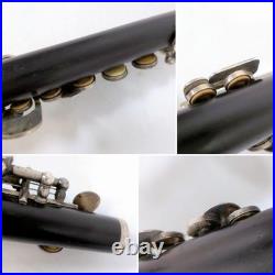 YAMAHA YPC-61 Piccolo Japan Grenadilla Wood Custom Metal Headjoint Case Used
