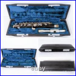 YAMAHA YPC-61 Piccolo Japan Grenadilla Wood Custom Metal Headjoint Case Used
