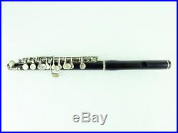 YAMAHA YPC-61 Piccolo Made In Japan Professional Model Wood 1980's withcase Flute