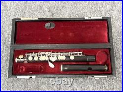YAMAHA YPC-62 Piccolo Flute Grenadilla Wood with Case Japan