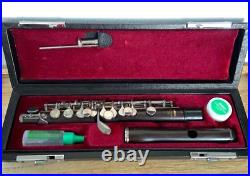 YAMAHA YPC-62 Piccolo Flute Grenadilla Wood with Case Japan Free Shipping USED