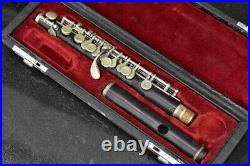 YAMAHA YPC-62 Piccolo Flute Grenadilla Wood with Case Japan Used YAMAHA YPC-62 Piccolo Flute Grenadilla Wood with Case Japan Used