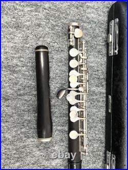 YAMAHA YPC-62 Piccolo Flute Grenadilla Wood with Case Japan Used