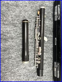 YAMAHA YPC-62 Piccolo Flute Grenadilla Wood with Case Japan Used