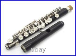 YAMAHA YPC-62 Piccolo Granadia #UD4134 All Pads Replaced Tested Good Case