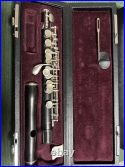 YAMAHA YPC-62 Piccolo Silver Plated Used With Case
