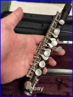 YAMAHA YPC-62 Piccolo Silver Plated Used With Case