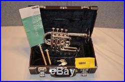 YAMAHA YTR-6810S SERIES Bb / A PICCOLO TRUMPET EXC. PLAYER & COSMETIC COND