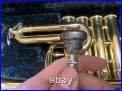 YAMAHA YTR-6810 Piccolo Trumpet Wind Instrument From Japan