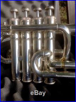 YAMAHA YTR-6810 Professional Piccolo Trumpet Mint Condition