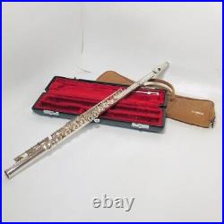 YAMAHA Yfl-211S Flute Silver Plating Hard Case Japan