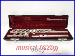 YAMAHA Yfl-211 Flute Silver Plating Hard Case
