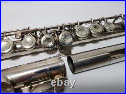 YAMAHA Yfl-211 Flute Silver Plating Hard Case
