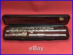 Yamaha 211 SII silver plated flute with hardcase piccolo made in Japan FREE POST