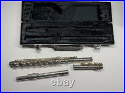 Yamaha 221 Flute Made in Japan Silver Plated Student + Case