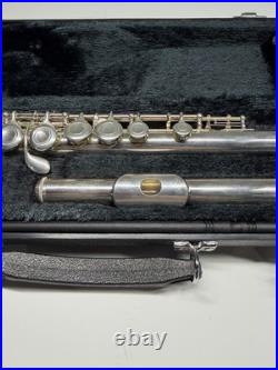 Yamaha 221 Flute Made in Japan Silver Plated Student + Case