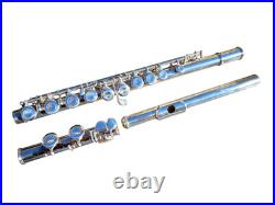 Yamaha 225SII Silver C Flute With Cleaning Rod and Yamaha Hard Case